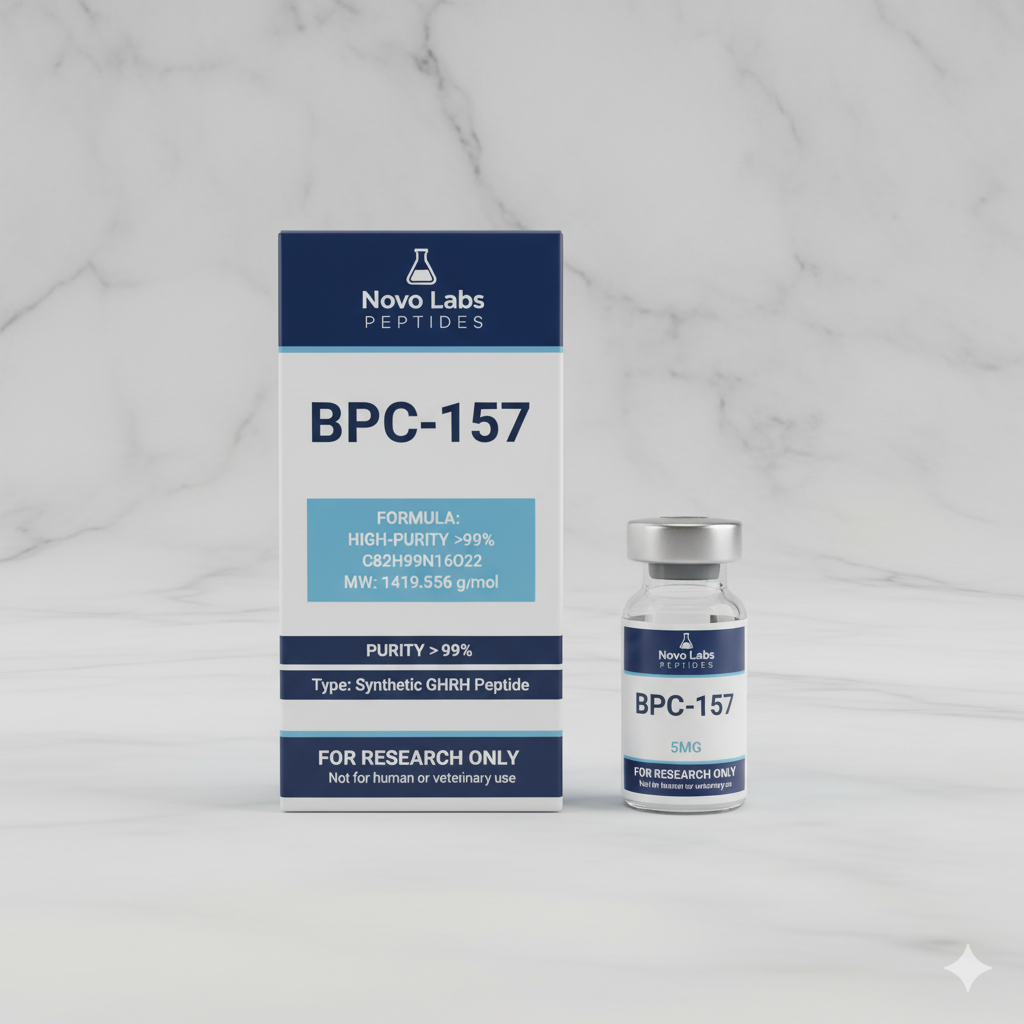 BPC-157 5mg Peptide - 99%+ Purity | Lab Tested | Novo Labs BPC-157 5mg Peptide - 99%+ Purity | Lab Tested | Novo Labs
