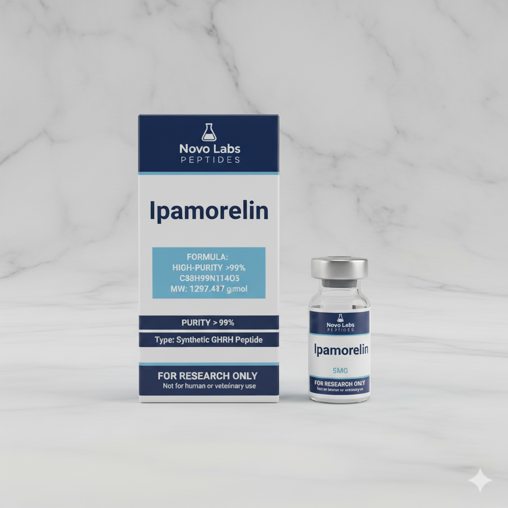 Ipamorelin 5mg Peptide - Research Grade | 99%+ Pure | Novo Labs Ipamorelin 5mg Peptide - Research Grade | 99%+ Pure | Novo Labs